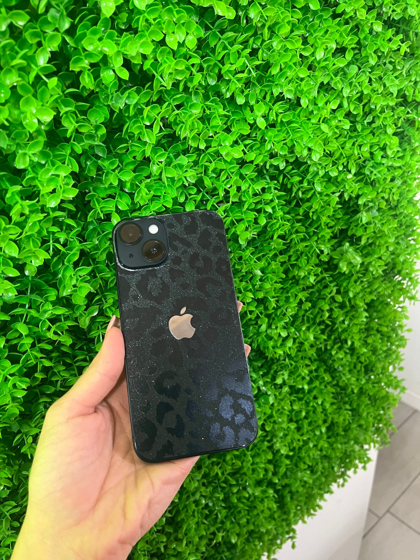 Back Skin Glass leopardata