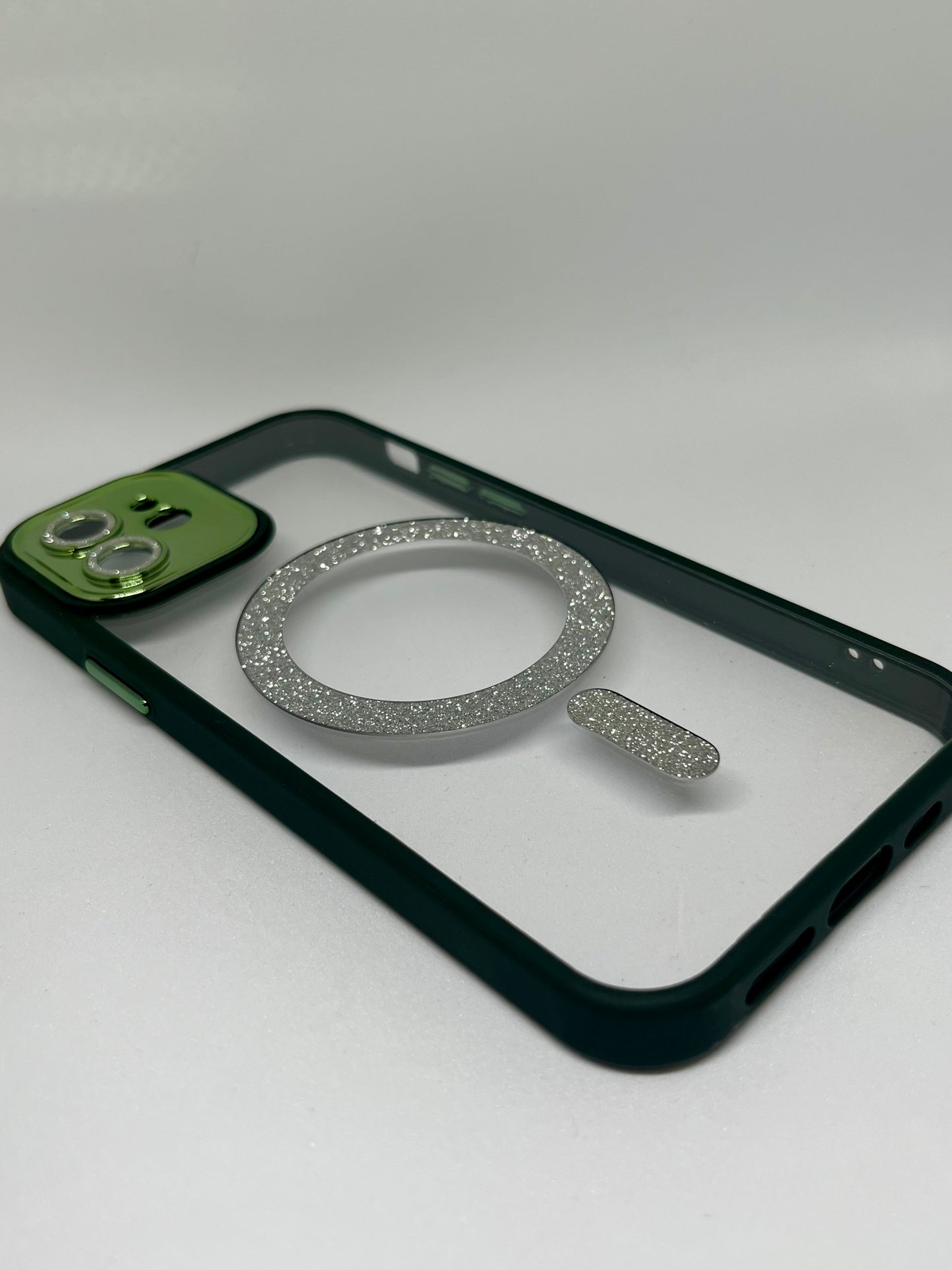 Cover Sparkly Magsafe verde