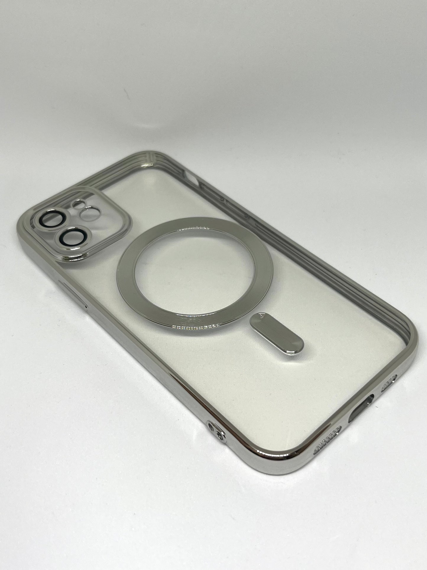 Cover Magsafe cromata silver