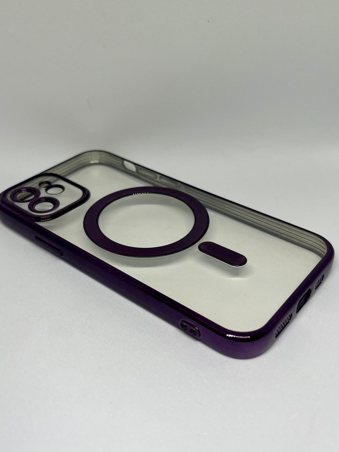 Cover Magsafe cromata viola