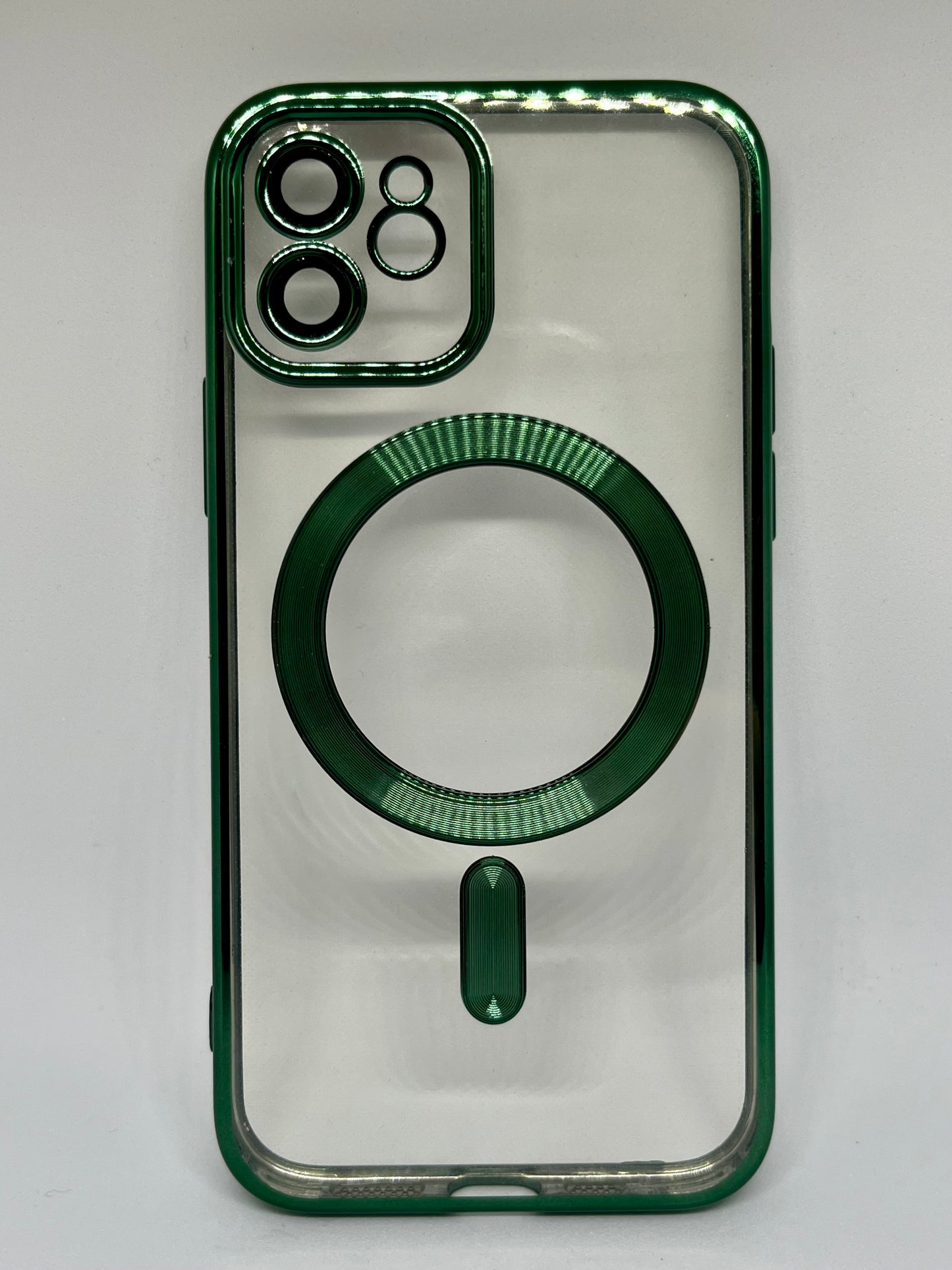 Cover Magsafe cromata verde petrolio