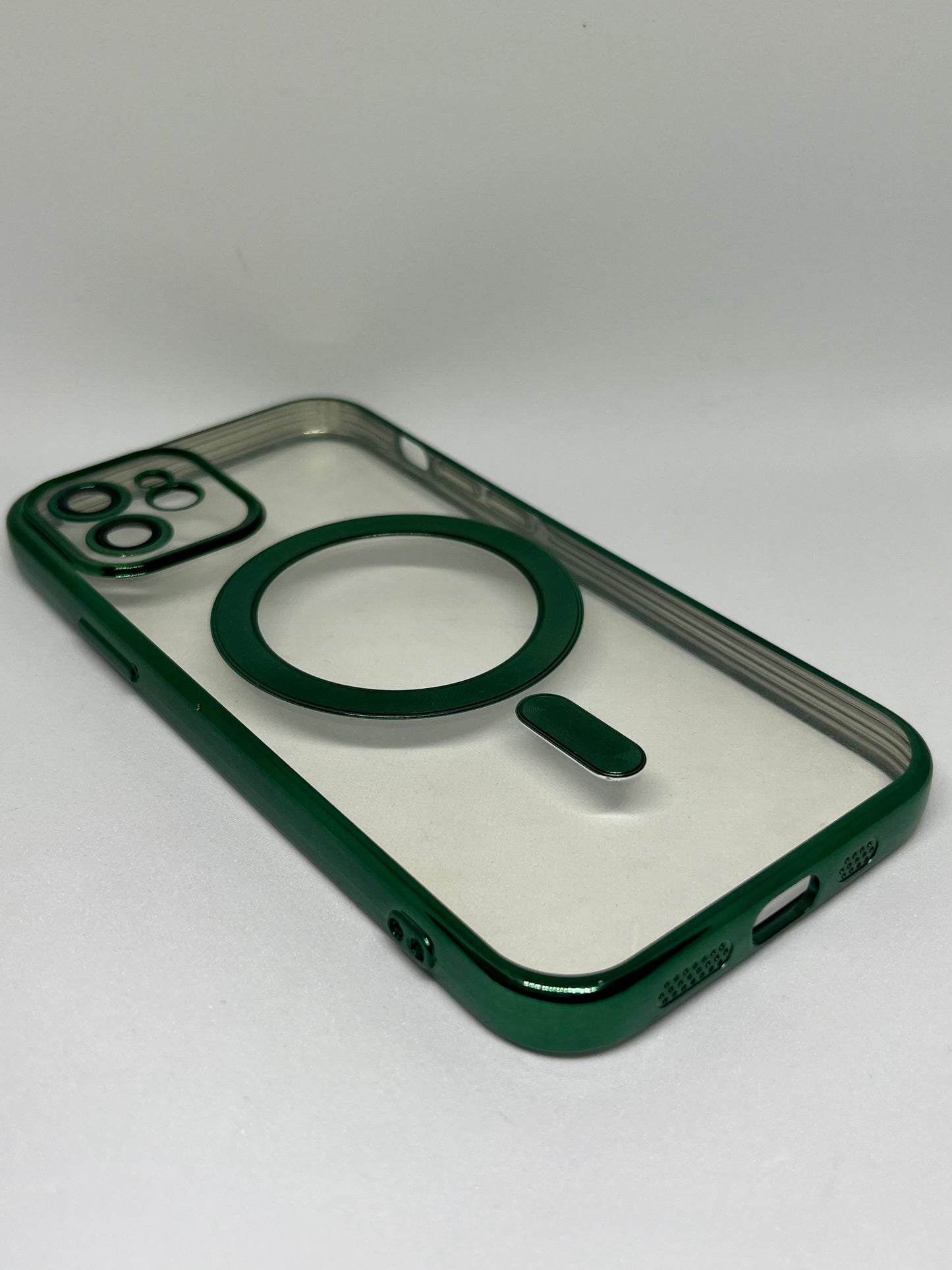 Cover Magsafe cromata verde petrolio