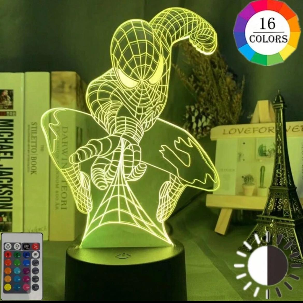 Lampada Spiderman